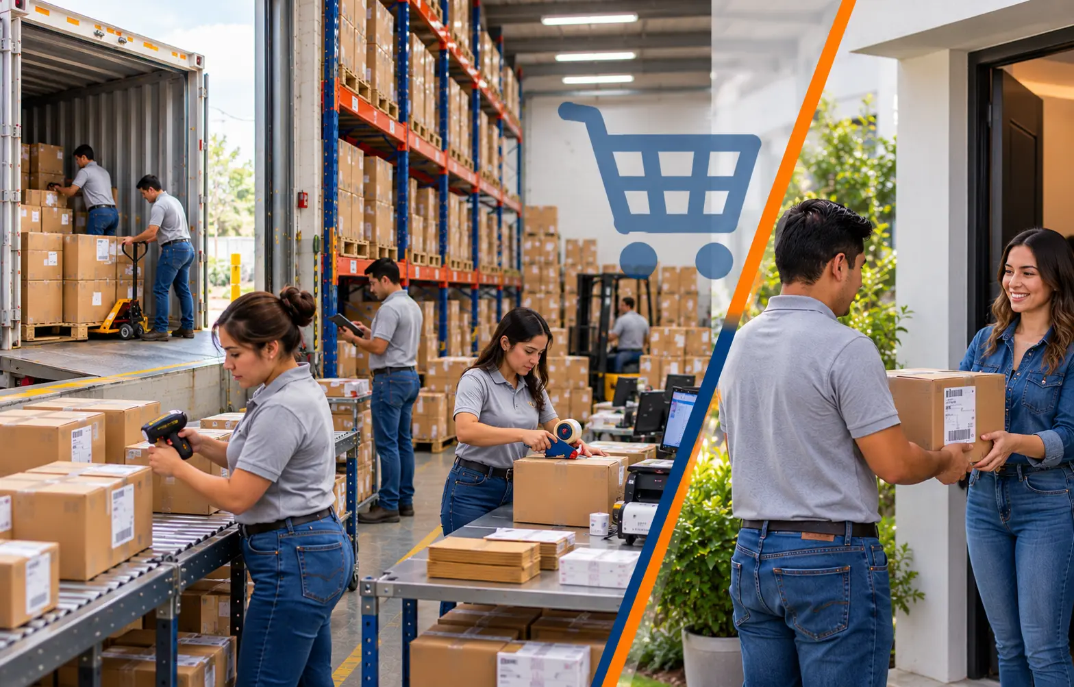 Fulfillment completo desde la recepción hasta la entrega