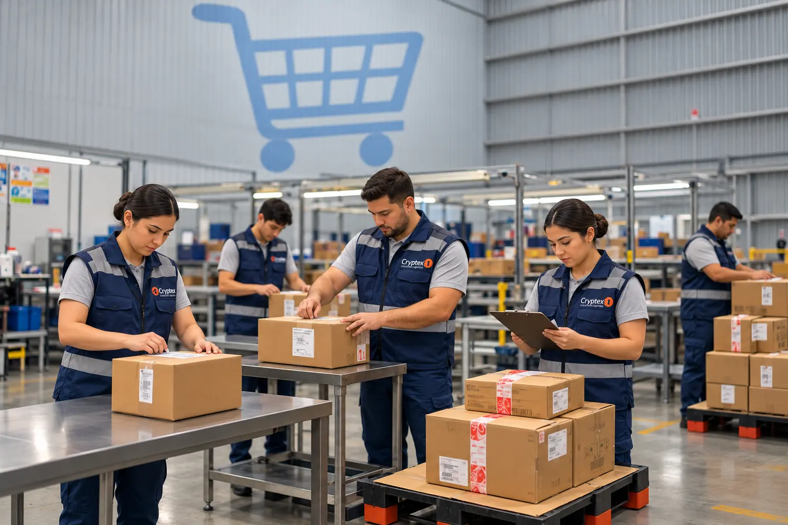 Operación de e-commerce con control de inventario en tiempo real